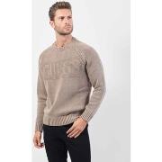 Pull Guess Pull avec logo devant en coton