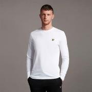 T-shirt Lyle &amp; Scott TS512VOG L/S T-SHIRT-626 WHITE