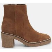 Boots Bata Bottines pour femme en cuir velours