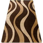 Tapis Rugsx Tapis ROYAL G3565 Vagues - marron / 100x200 cm