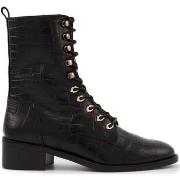 Bottines Bons baisers de Paname Bottines Janis Cuir Façon