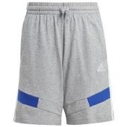 Short enfant adidas SHORT GRIS/BLEU - MGREYH - 11/12 ans