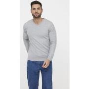 Pull Lee Cooper Pull CIVO Gris chine