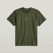 T-shirt G-Star Raw D25677-C336 CENTER CHEST-B230 SHADOW OLIVE