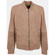 Veste Bata Veste bomber pour homme en daim Homme