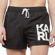 Maillots de bain Karl Lagerfeld Short de bain homme Noir - KLMBS08