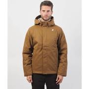 Blouson K-Way Doudoune homme Jacko en sergé marmotte