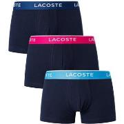 Caleçons Lacoste Lot de 3 malles en coton extensible