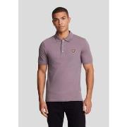 T-shirt Lyle &amp; Scott Polo uni - highland mauve