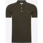 T-shirt Farah Polo Blanes - evergreen