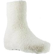 Chaussettes Twinday Chaussettes Femme Microfibre UNIABS Ecru