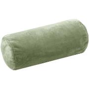 Coussins Stof Coussin polochon doudou couleur vert de gris 45 x 20 cm