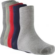 Chaussettes enfant Twinday 5 paires de Chaussettes Garçon LES UNIES Mu