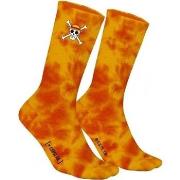 Chaussettes Capslab ONE PIECE Chaussettes Homme TYELUF Orange