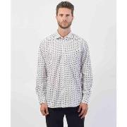 Chemise BOSS Chemise homme en coton avec micro-impression