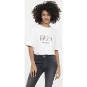 T-shirt Lee Cooper T-shirt ALBIN Ivory