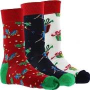 Chaussettes Happy socks Coffret de 3 Chaussettes Mixte HOLIDAY Multico