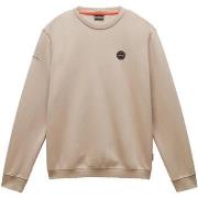 Sweat-shirt Napapijri B-badge c beige rocky