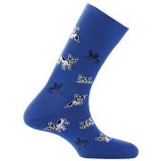 Chaussettes Kindy Mi-chaussettes en coton all over bulldogs MADE IN FR...