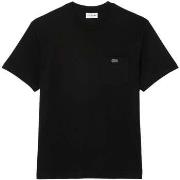 T-shirt Lacoste Chest Pocket Cotton T-Shirt Black