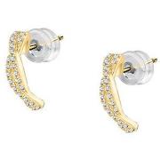 Boucles oreilles Cleor Boucles d'oreilles en or 375/1000 et zircon