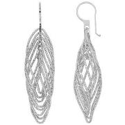 Boucles oreilles Orusbijoux Boucles D'oreilles Argent Diamanté Rhodié ...