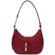 Sac a main Furla Sac Drop S en cuir lisse rouge