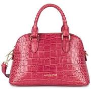 Sac Bandouliere LANCASTER Sac demi lune Zippée M Exo 524-105 Fuxia Fon...