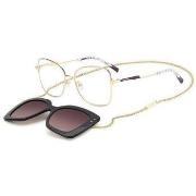 Lunettes de soleil Missoni MIS 0178/CS Cadres Optiques, Or rose/Rose /...