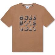 T-shirt enfant BOSS Tee shirt junior Camel J51200/269 COOKIE