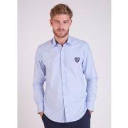 Chemise Camberabero Chemise manches longues unie bleu ciel