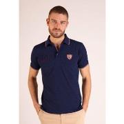 T-shirt Camberabero Maillot manches courtes avec broderies poitrine