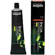 Colorations L'oréal Inoa Coloration D 39;oxydation Sans Ammoniaque 7,4