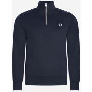 Pull Fred Perry Sweat demi-zip - marine