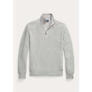 Sweat-shirt Ralph Lauren Pull demi-zip gris