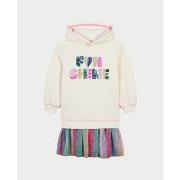 Robe enfant Billieblush Robe bi-matière à motifs