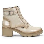 Bottines Fluchos BOTINES BEIGE DE CHAROL CON TACÓN FUGAZ F2107