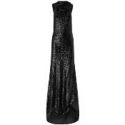 Robe Pinko Robe rose longues pailettes noir