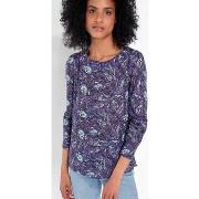 Blouses La Fiancee Du Mekong Blouse coton bio imprimée HARDOI