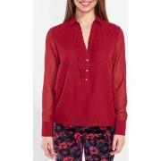 Blouses La Fiancee Du Mekong Blouse fluide volants KATI