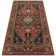 Tapis Rugsx Tapis en laine SUPERIOR Kasim cadre rubis 200x300 cm