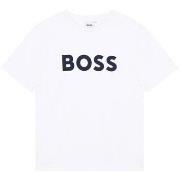 T-shirt enfant BOSS Tee shirt junior blanc J25P24/10P