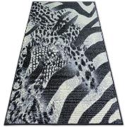 Tapis Rugsx Tapis BCF FLASH SAFARI 3912 noir/gris 120x160 cm