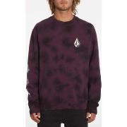 Polaire Volcom Sudadera Iconic Stone Plus Crew - Mulberry