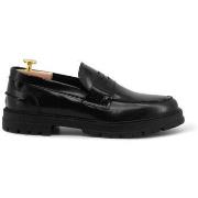 Chaussures bateau Duca Di Morrone Zeno - Leather Black