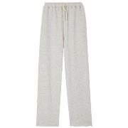 Jogging American Vintage Pantalon Kodytown Joggers Femme Polar Melange