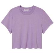 T-shirt American Vintage T-shirt Ypawood Femme Amethyst Melange