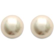 Boucles oreilles Brillaxis Puces d'oreilles perle 4 mm