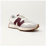 Baskets New Balance BASKET WS327 BLANC/BORDEAUX