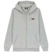 Sweat-shirt Dickies Pull Oakport Zip Homme Grey